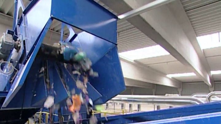 Systemanwendung in der Recyclingindustrie